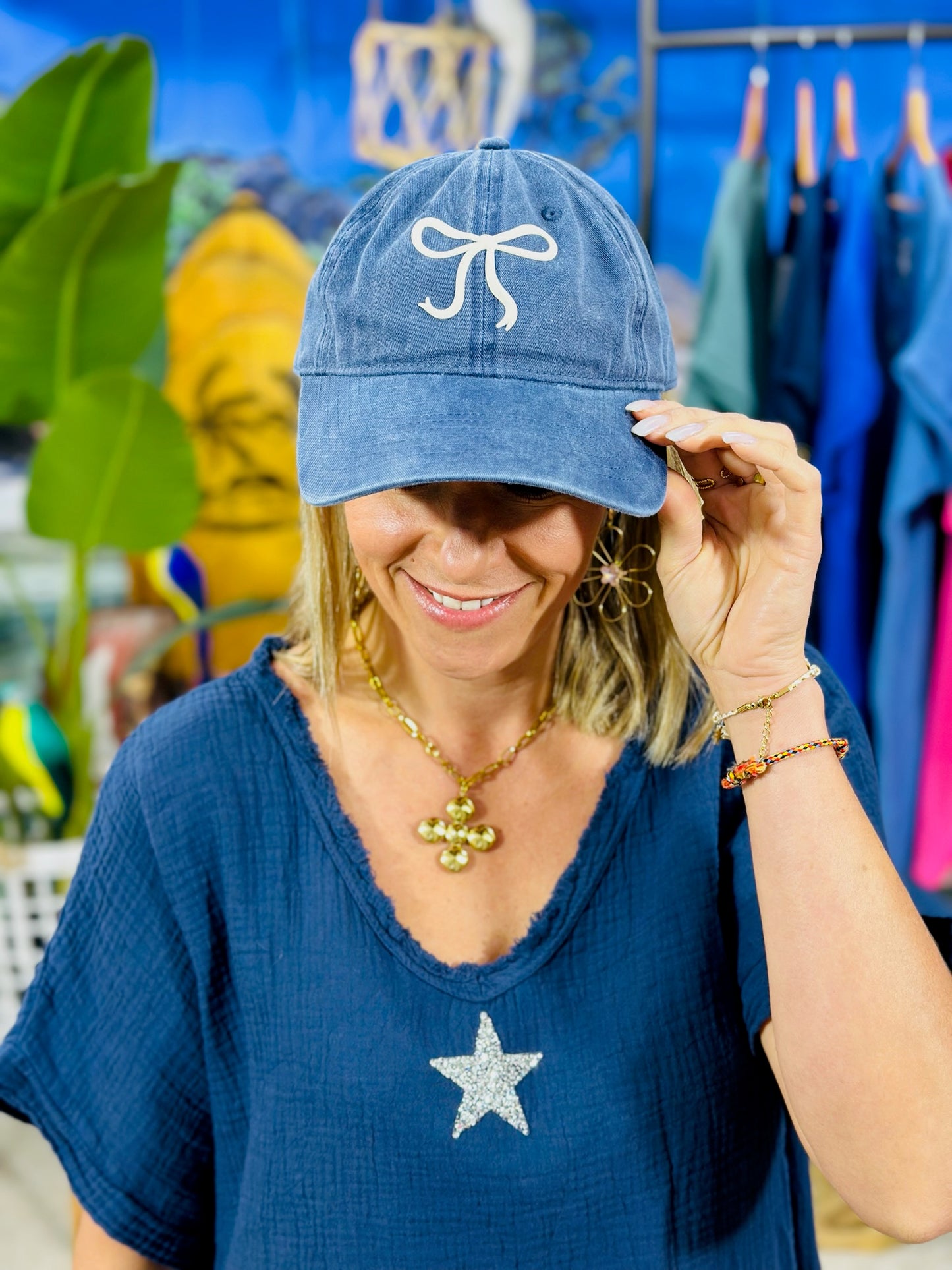 394 🛍️ Casquette NOEUD 🧢