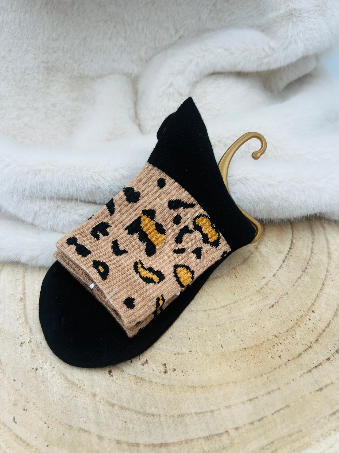 666 🛍️ Chaussette Léopard 🐆