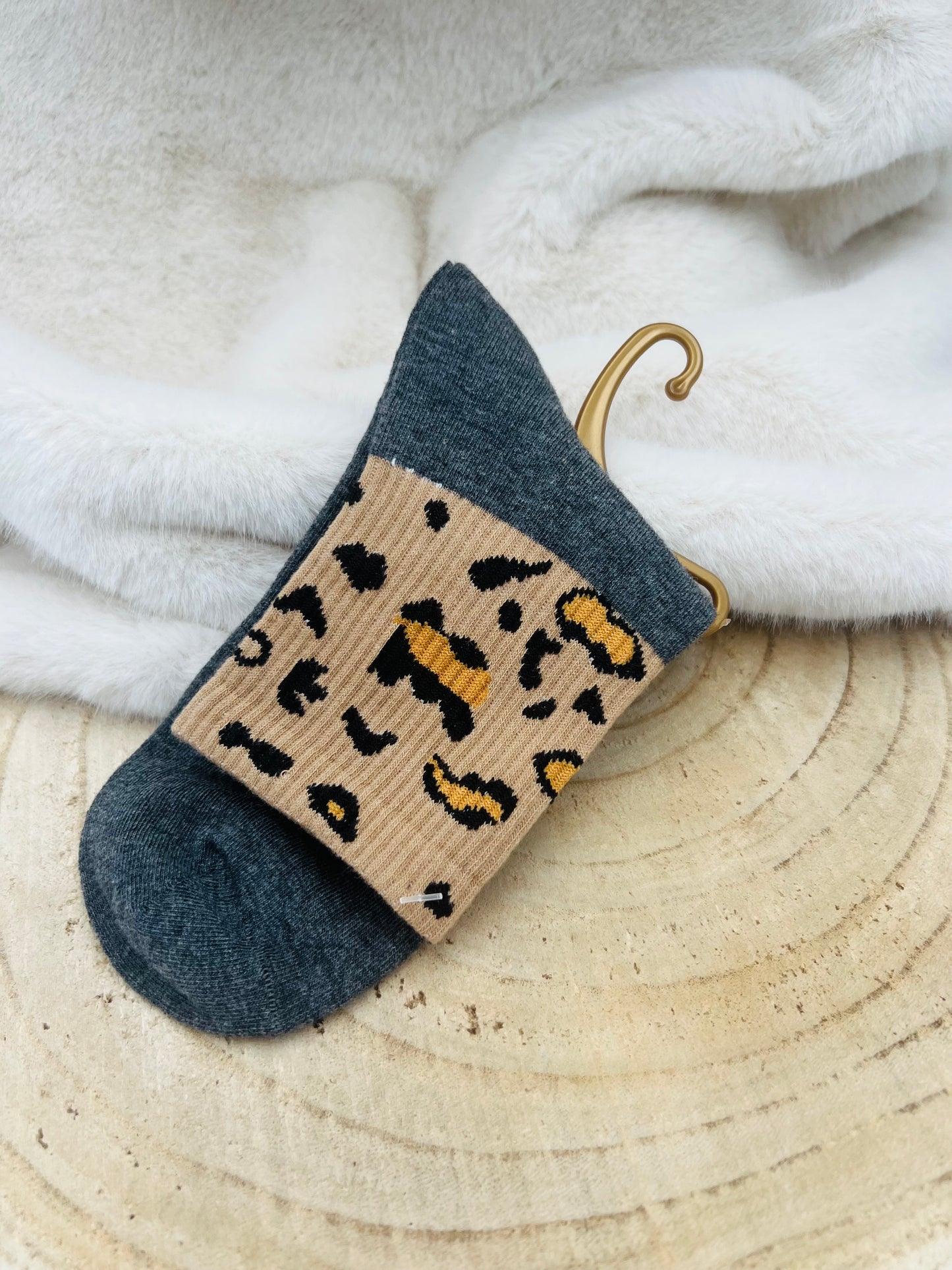 666 🛍️ Chaussette Léopard 🐆