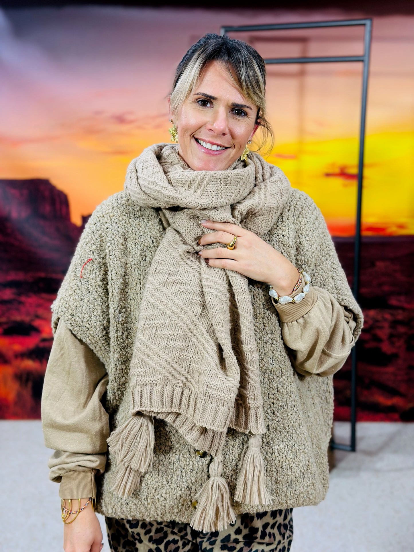 376 🛍️ Echarpe pompom 😍