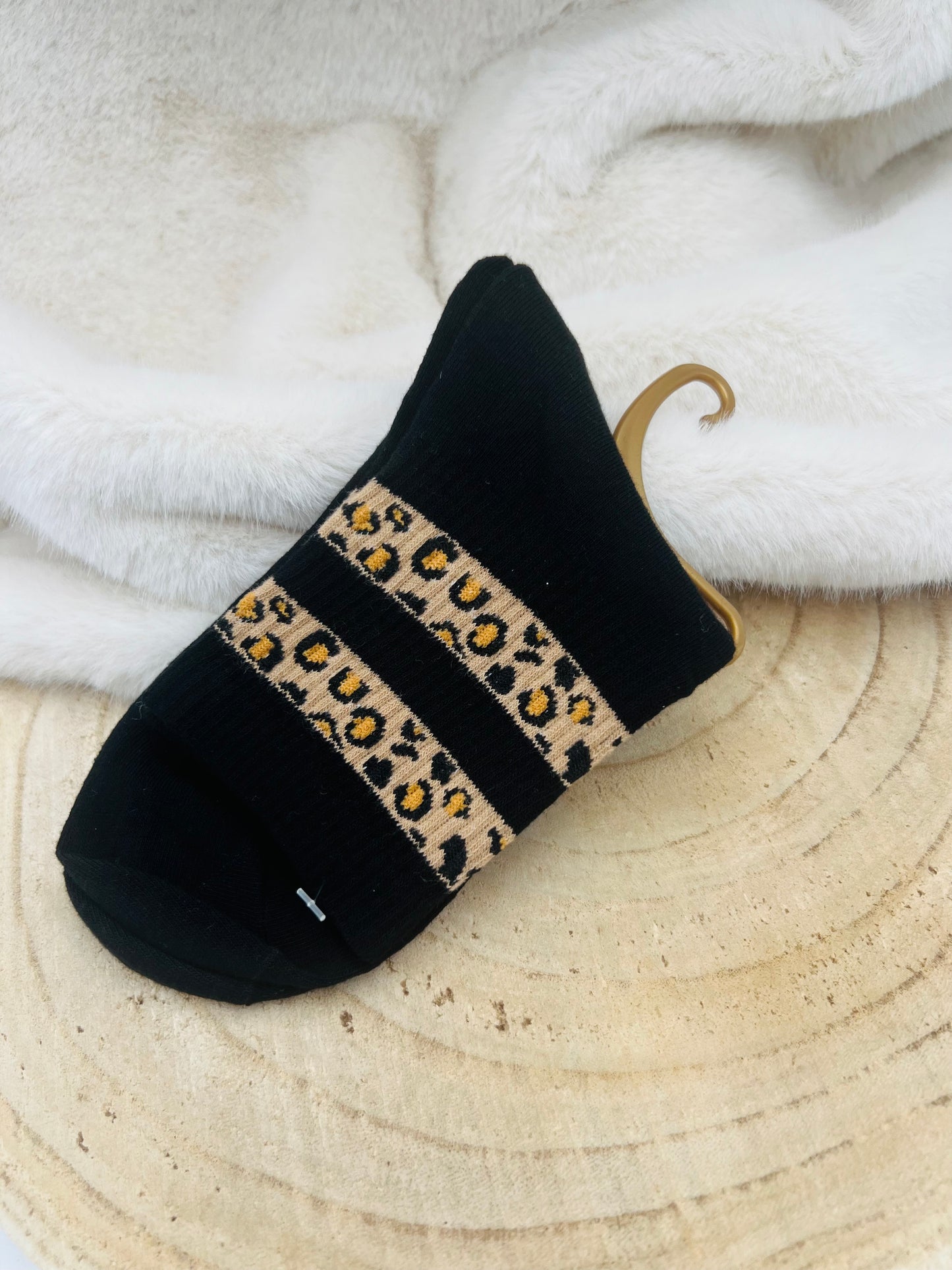 666 🛍️ Chaussette Léopard 🐆
