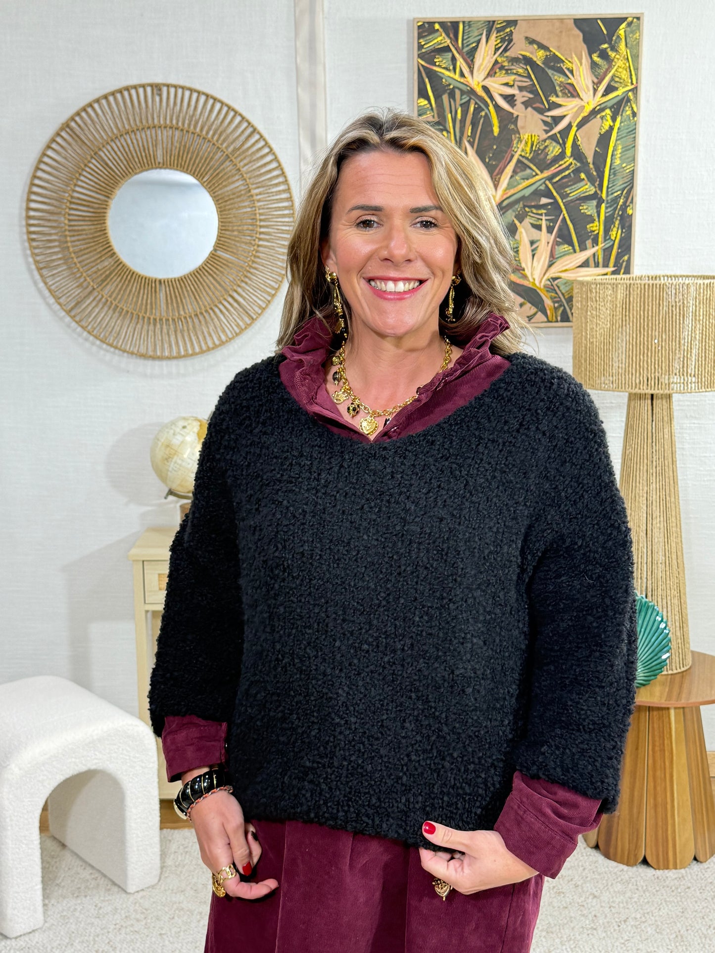 437 🍁 Pull Cosy 💜