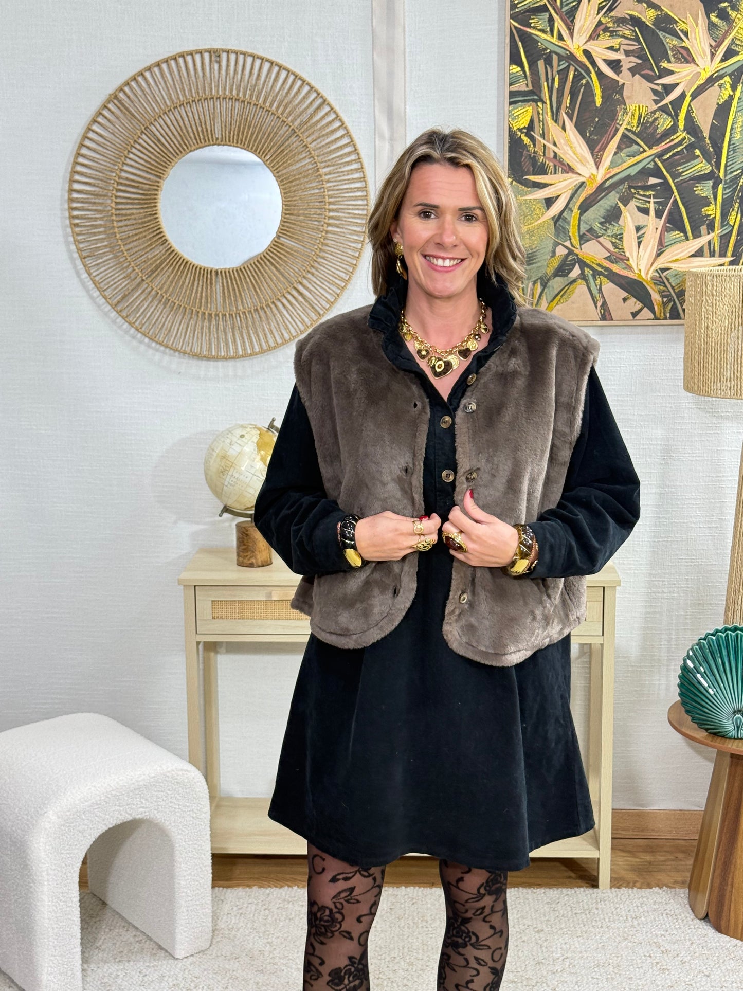 436 🍁 Gilet tout doux