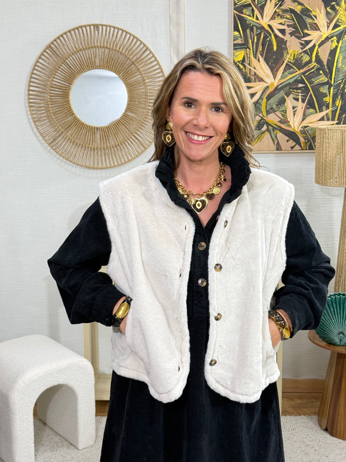 436 🍁 Gilet tout doux