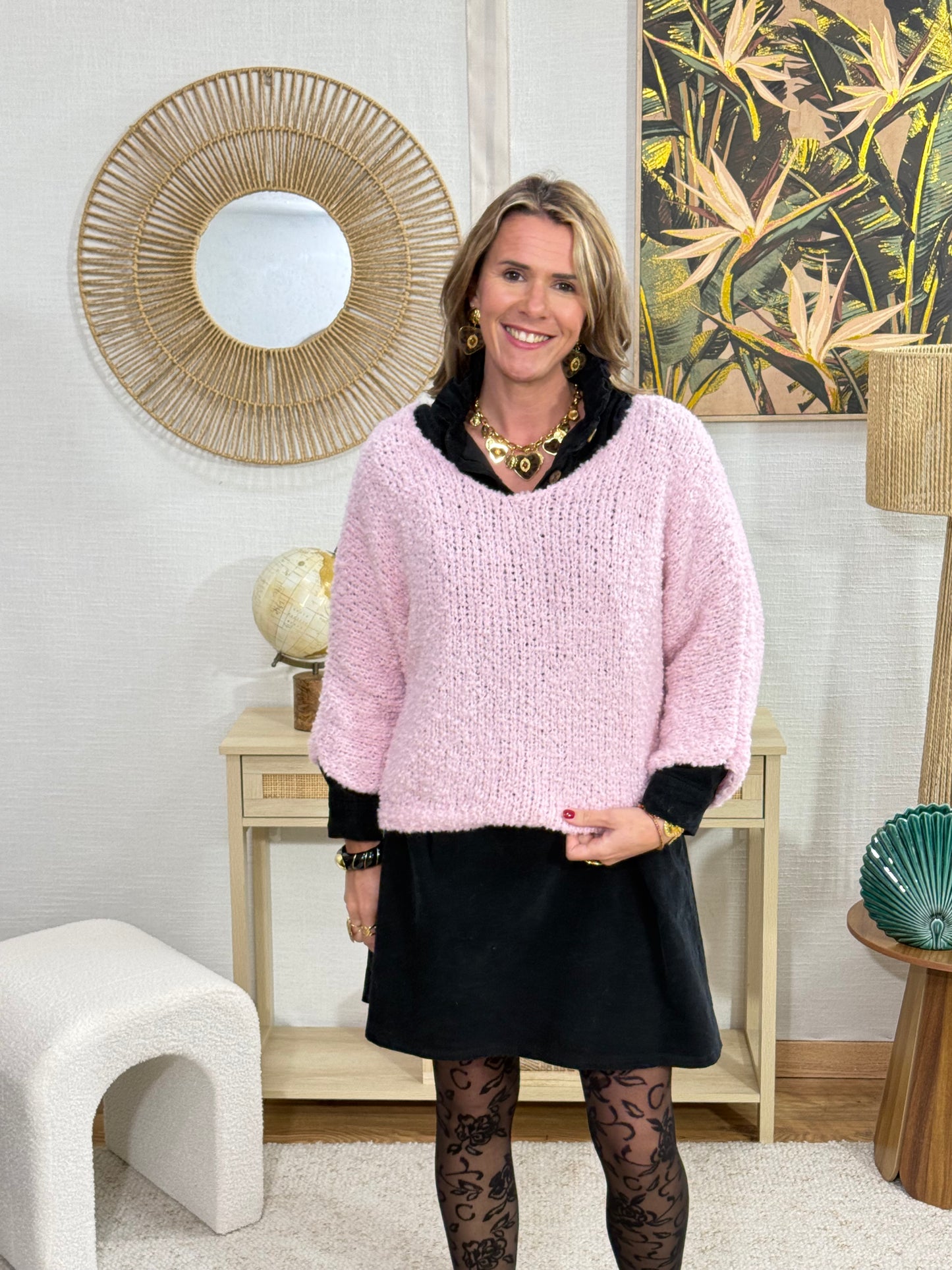 437 🍁 Pull Cosy 💜