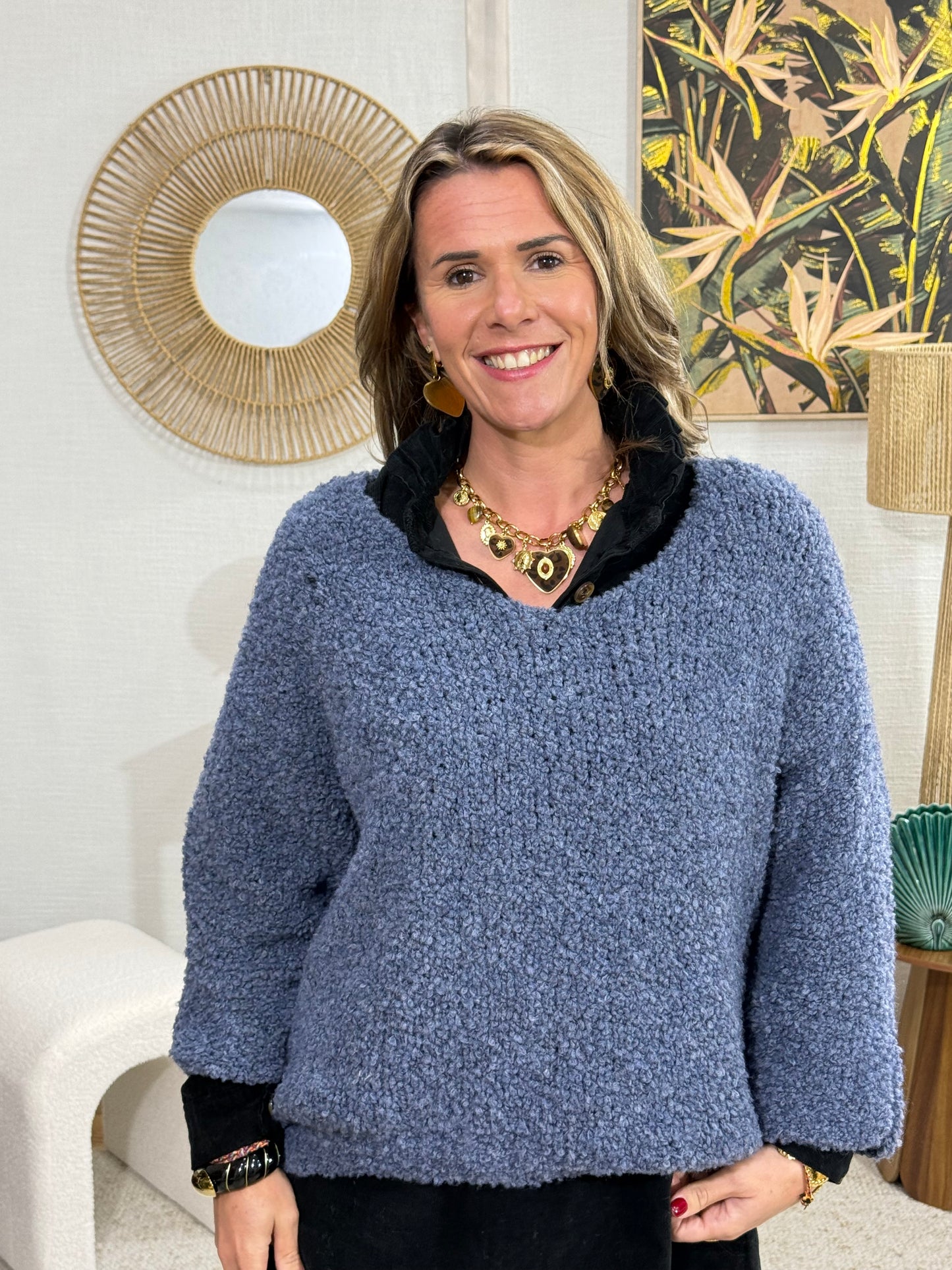 437 🍁 Pull Cosy 💜