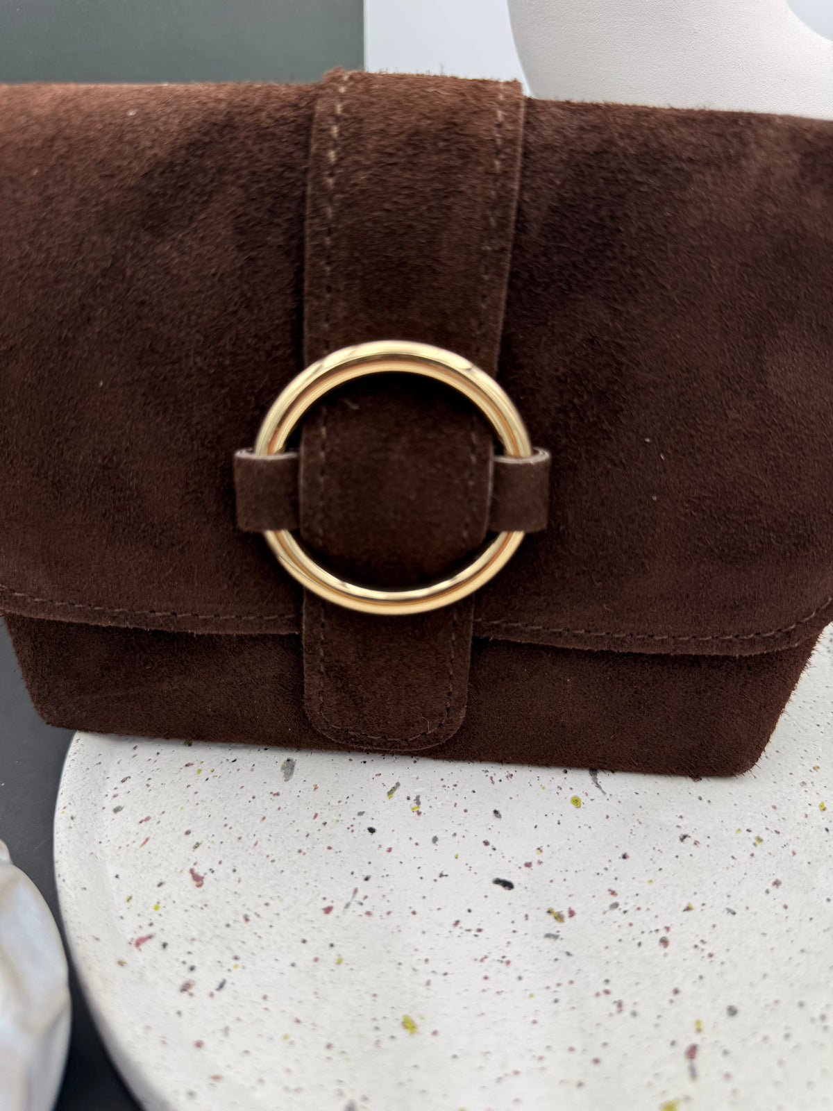 203 🗝️ Sac Cuir Boucle