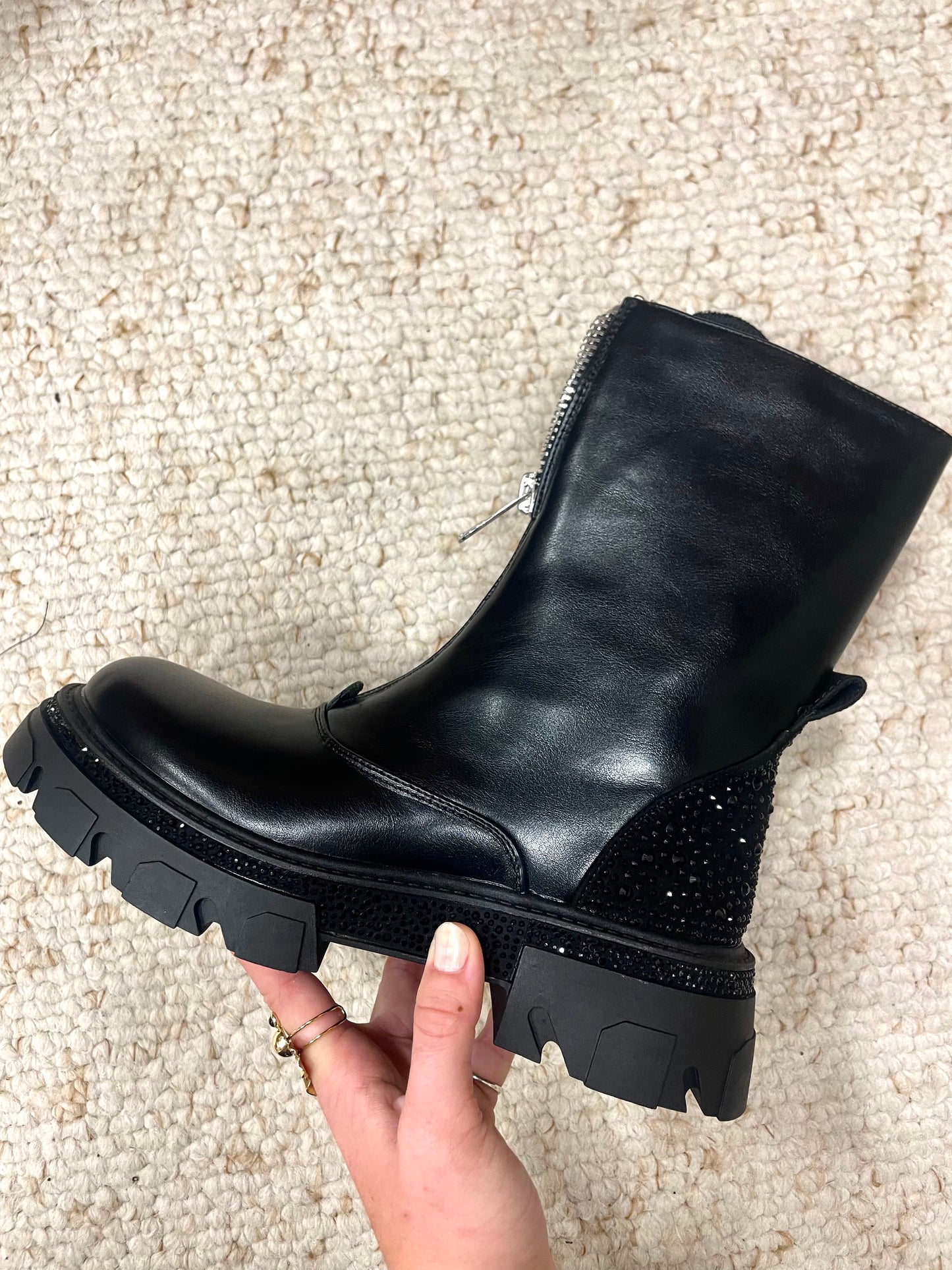 612 🛍️ Bottine strass 🤩