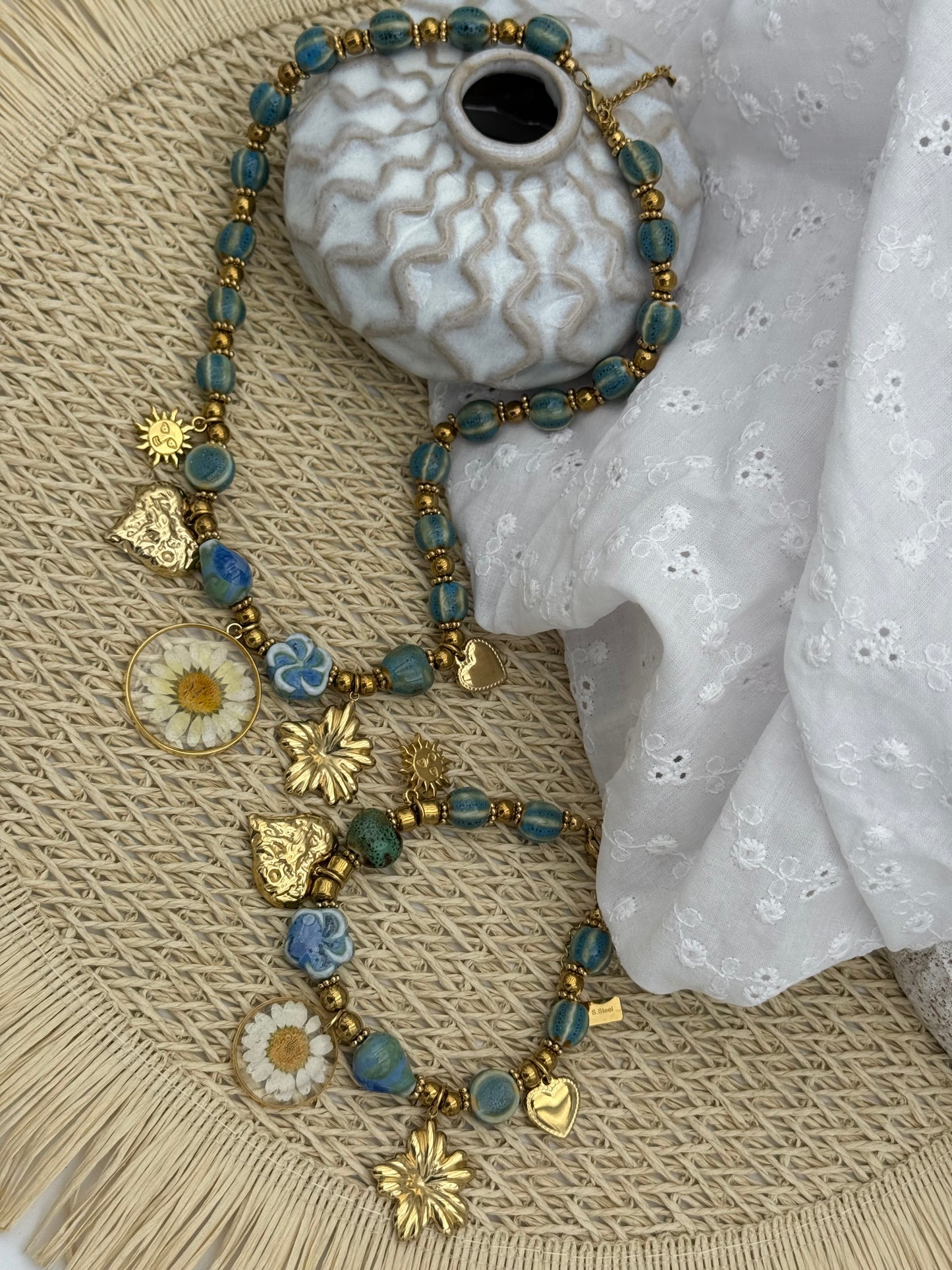 25 🍋 Collier Marguerite