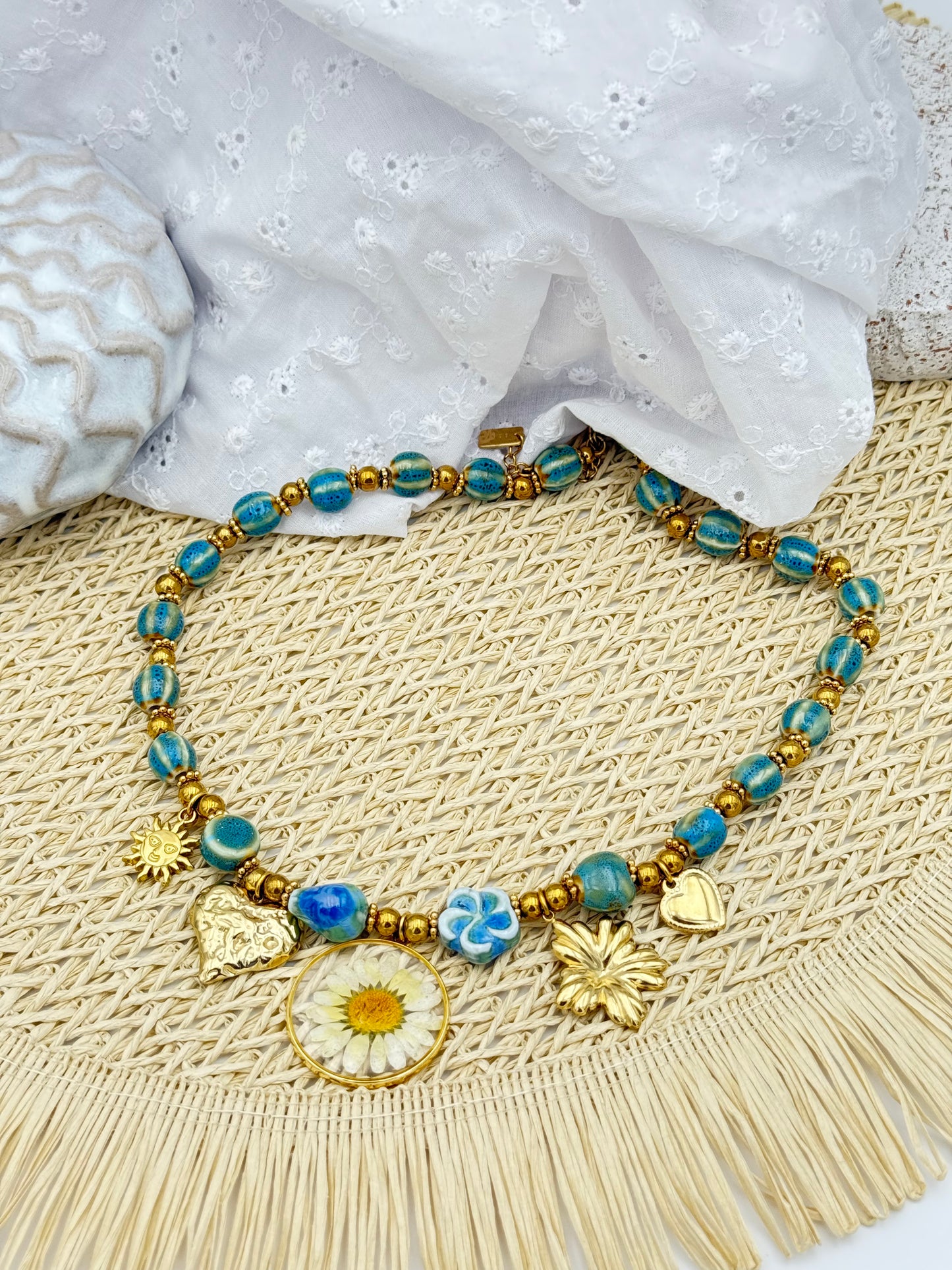25 🍋 Collier Marguerite