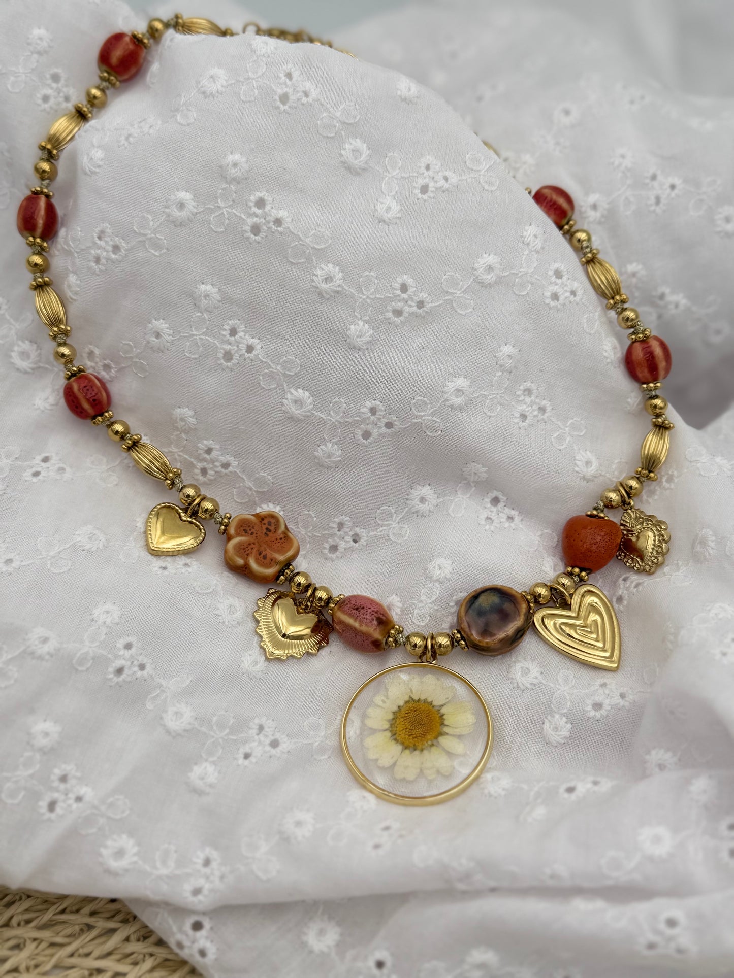 25 🍋 Collier Marguerite