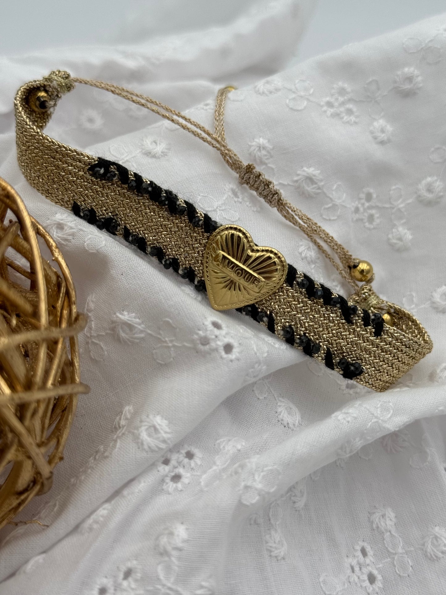 18 🍋 Bracelet Doré AMOUR
