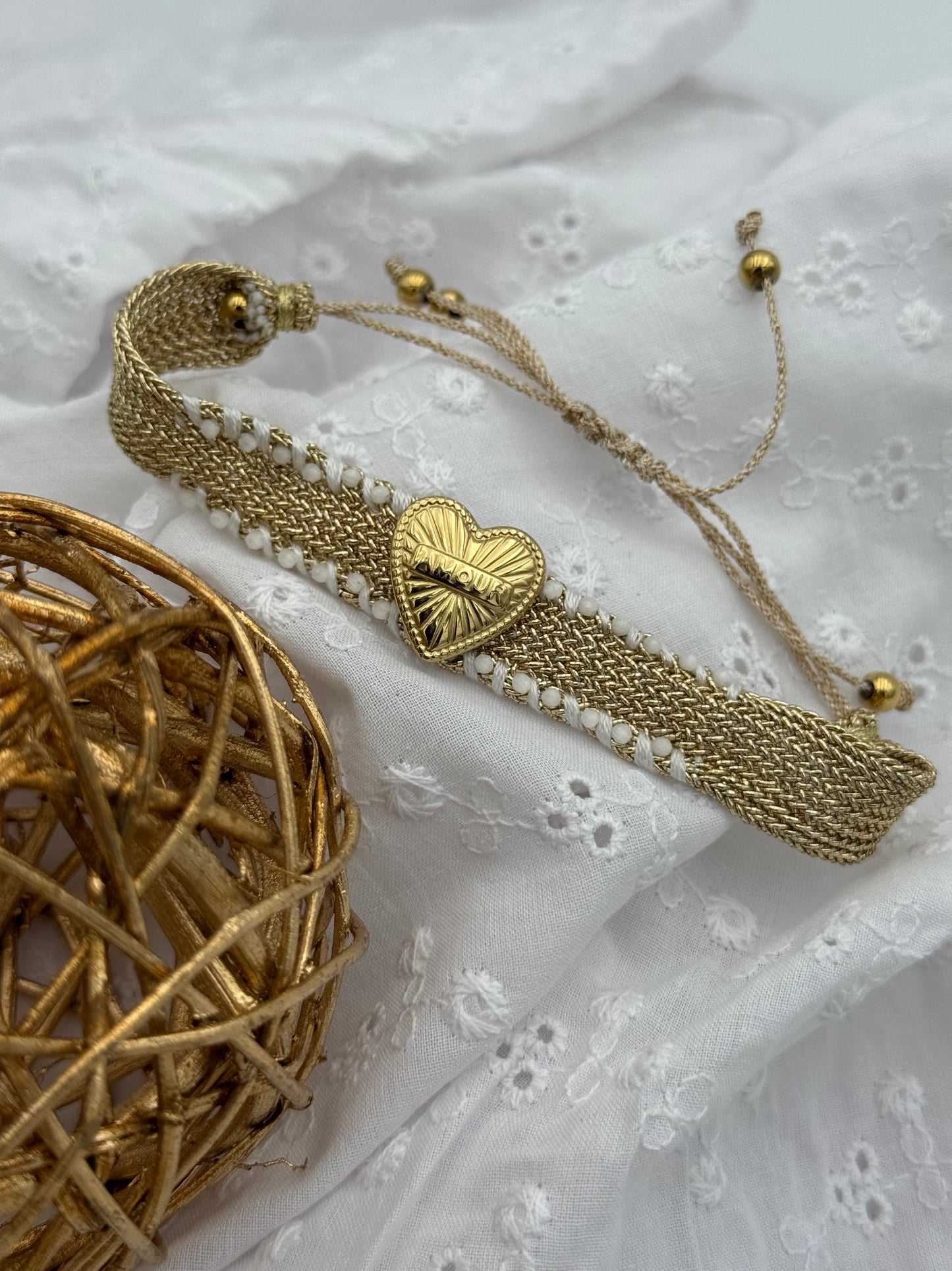 18 🍋 Bracelet Doré AMOUR