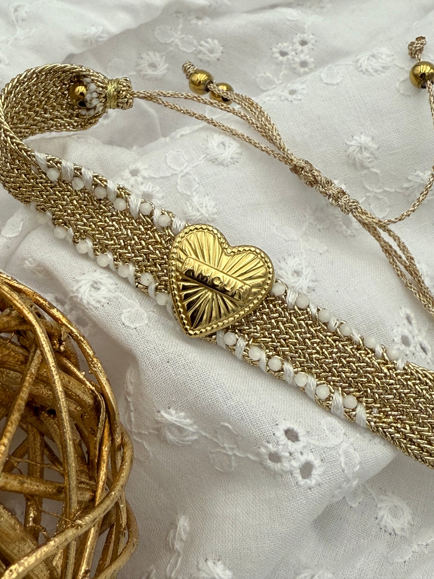 18 🍋 Bracelet Doré AMOUR