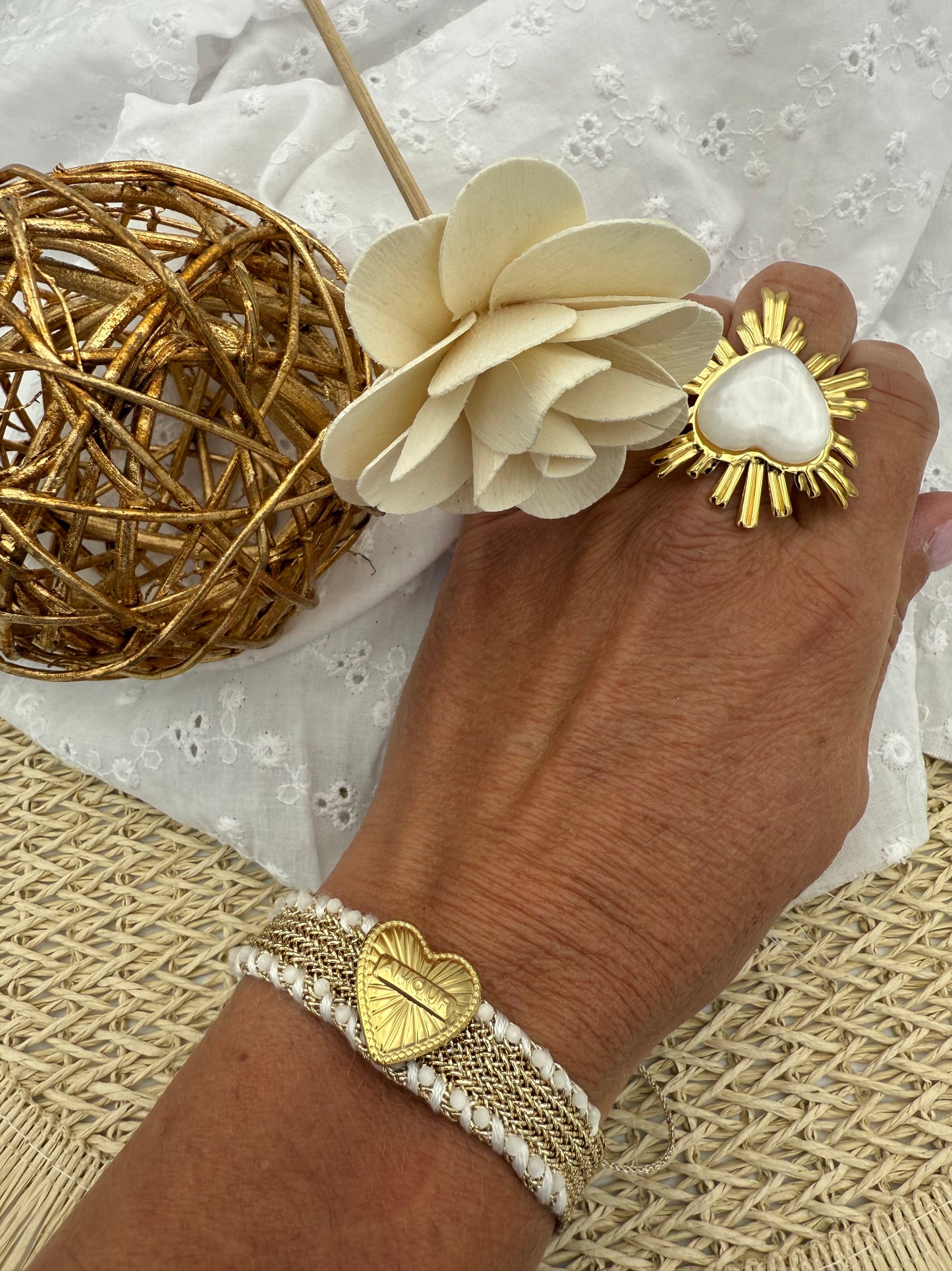18 🍋 Bracelet Doré AMOUR