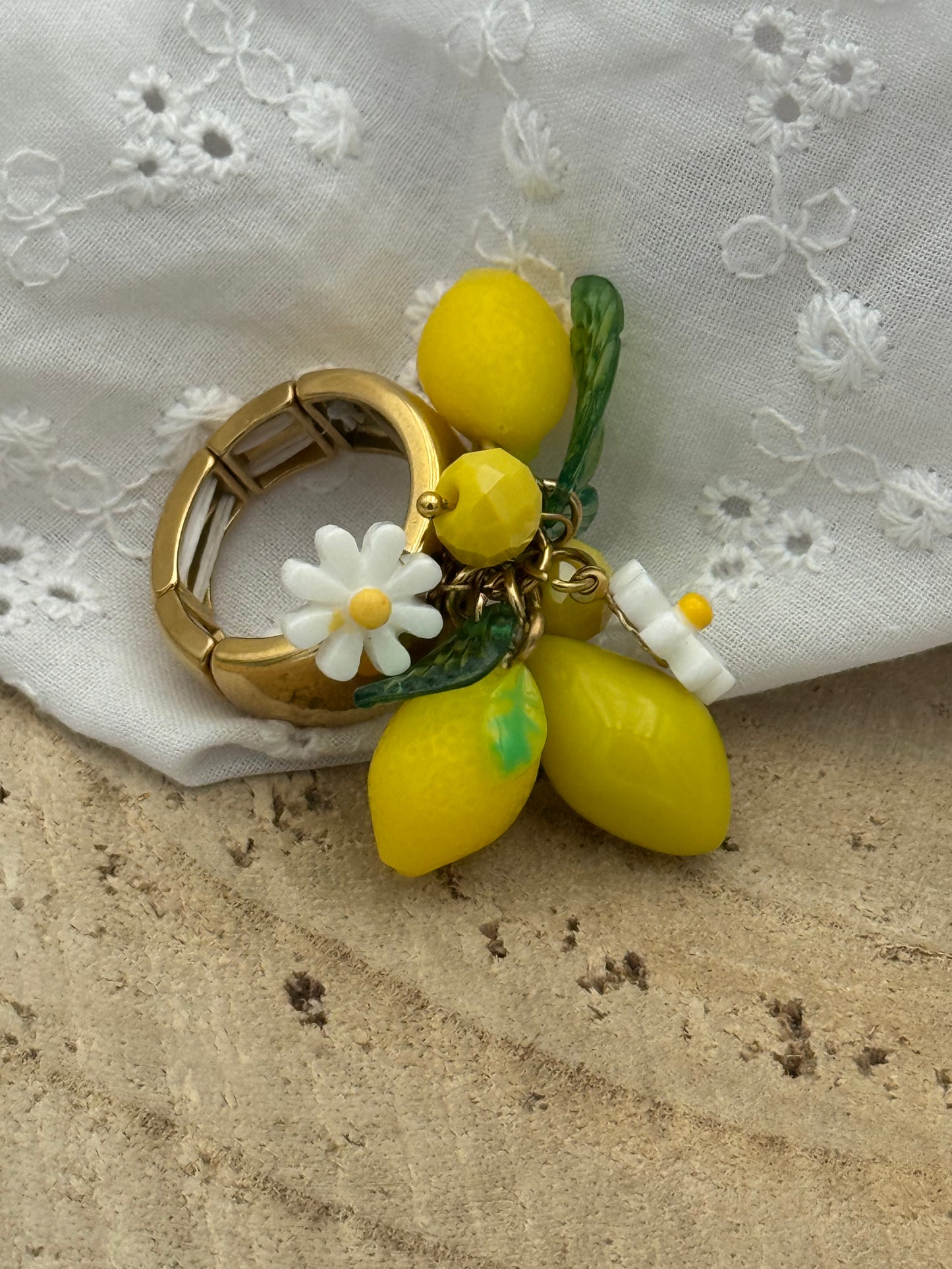 189 🍭 Bague Citron 🍋