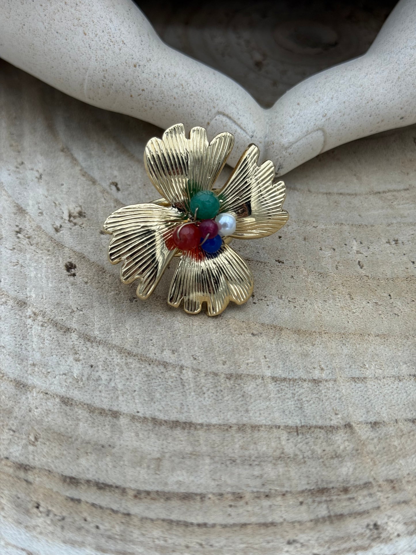 50 🍭 Bague Fleur