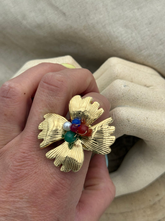 50 🍭  Bague Fleur