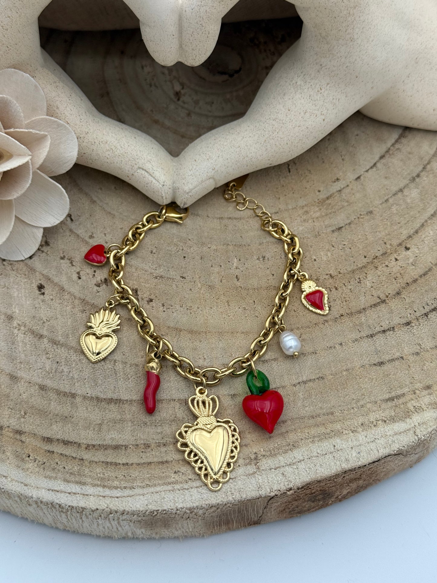 31 🍭 Bracelet Coeur Lilou