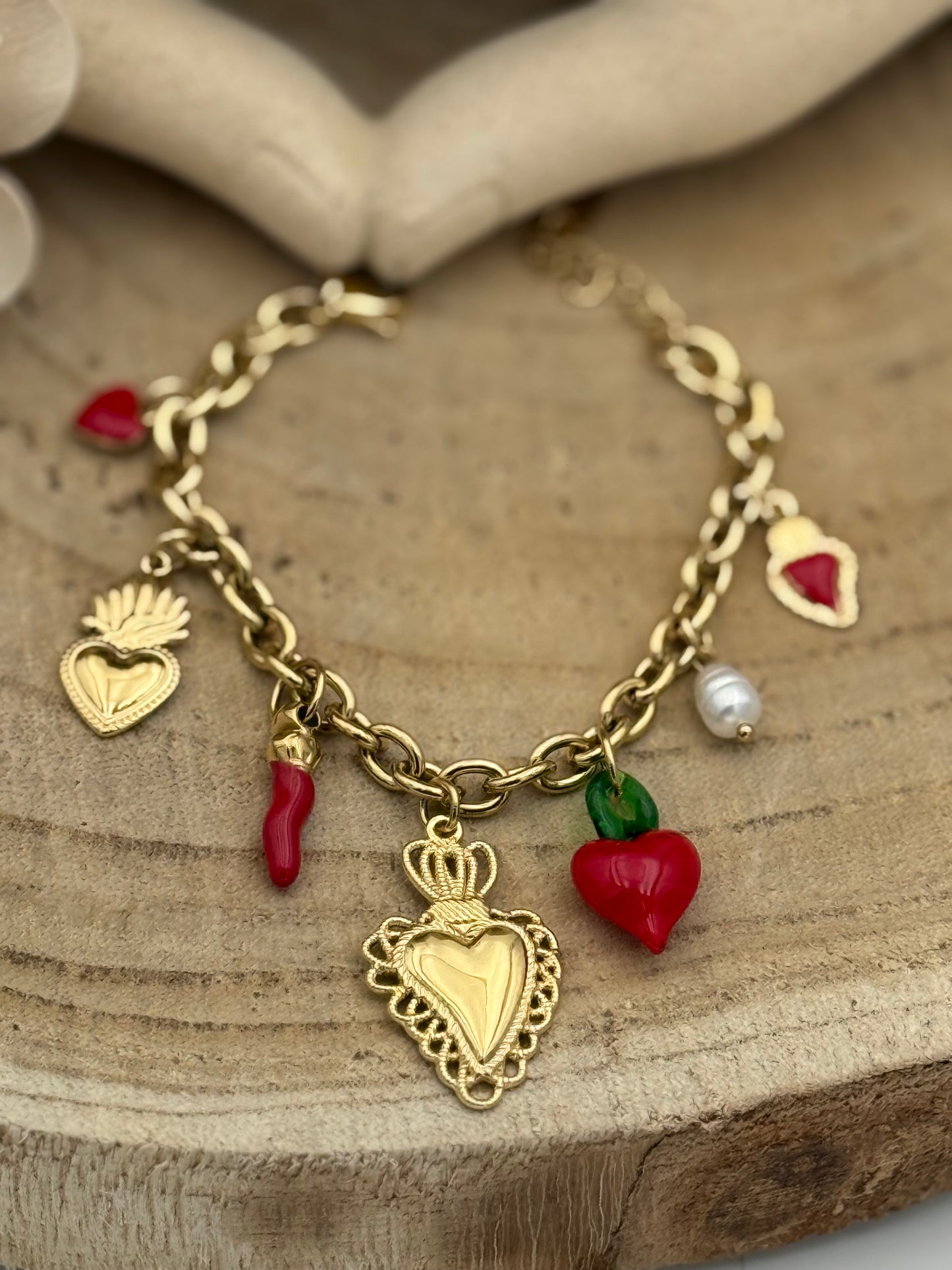 31 🍭 Bracelet Coeur Lilou