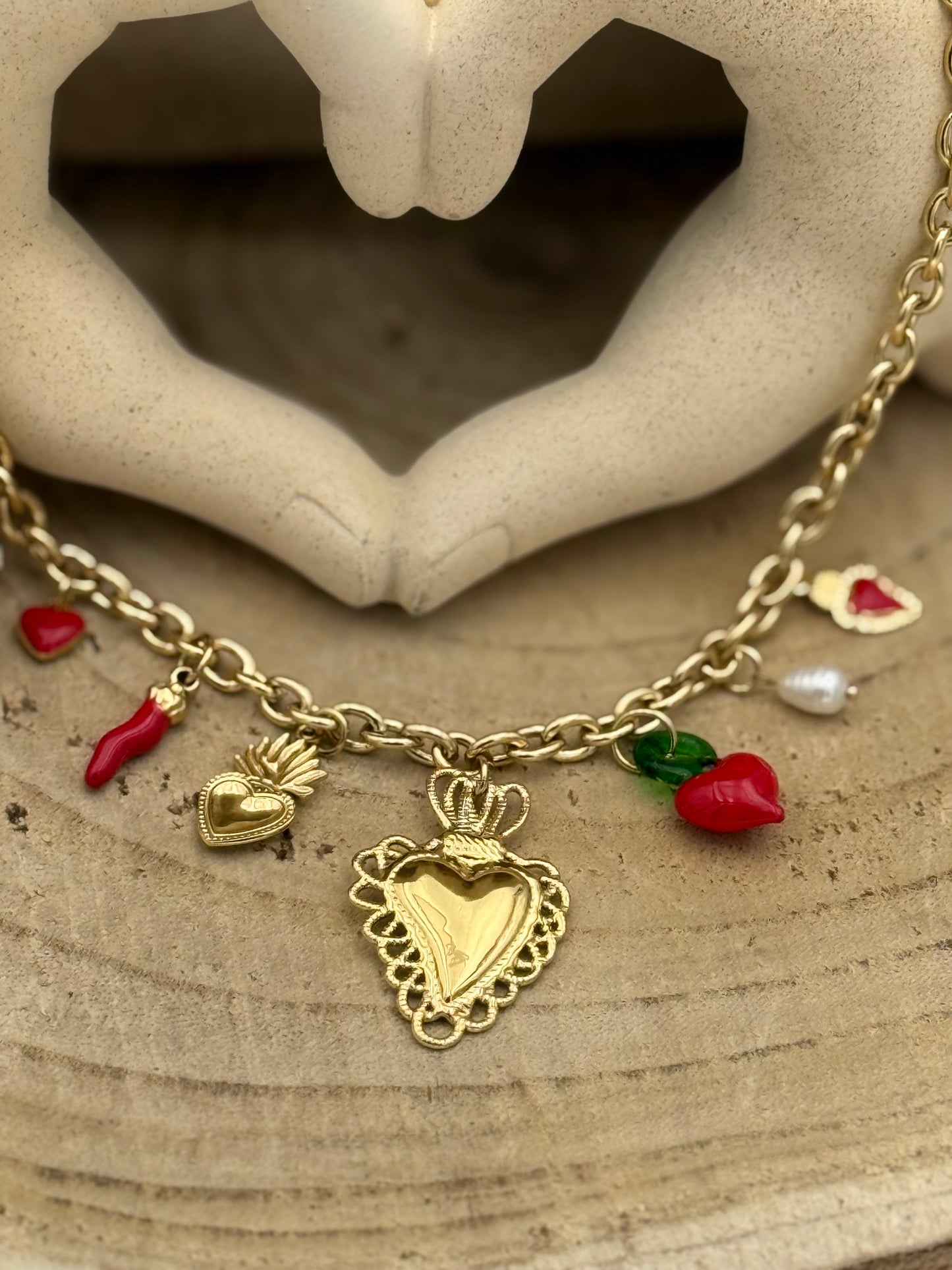 30 🍭 Collier Coeur Lilou