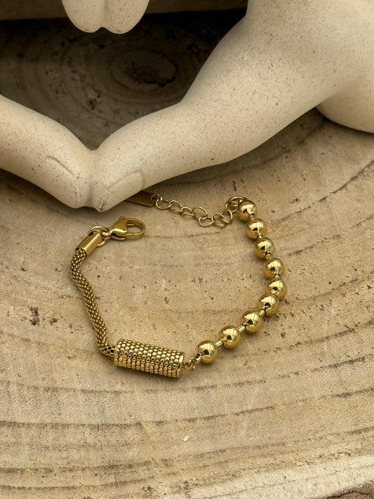 222 🍭  Bracelet Bi Maille