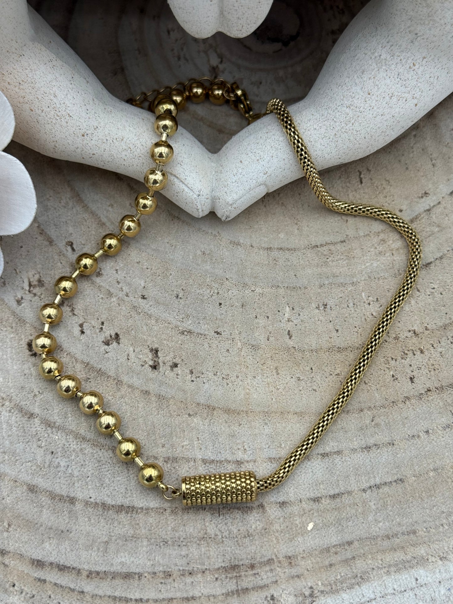 223 🍭 Collier Bi maille