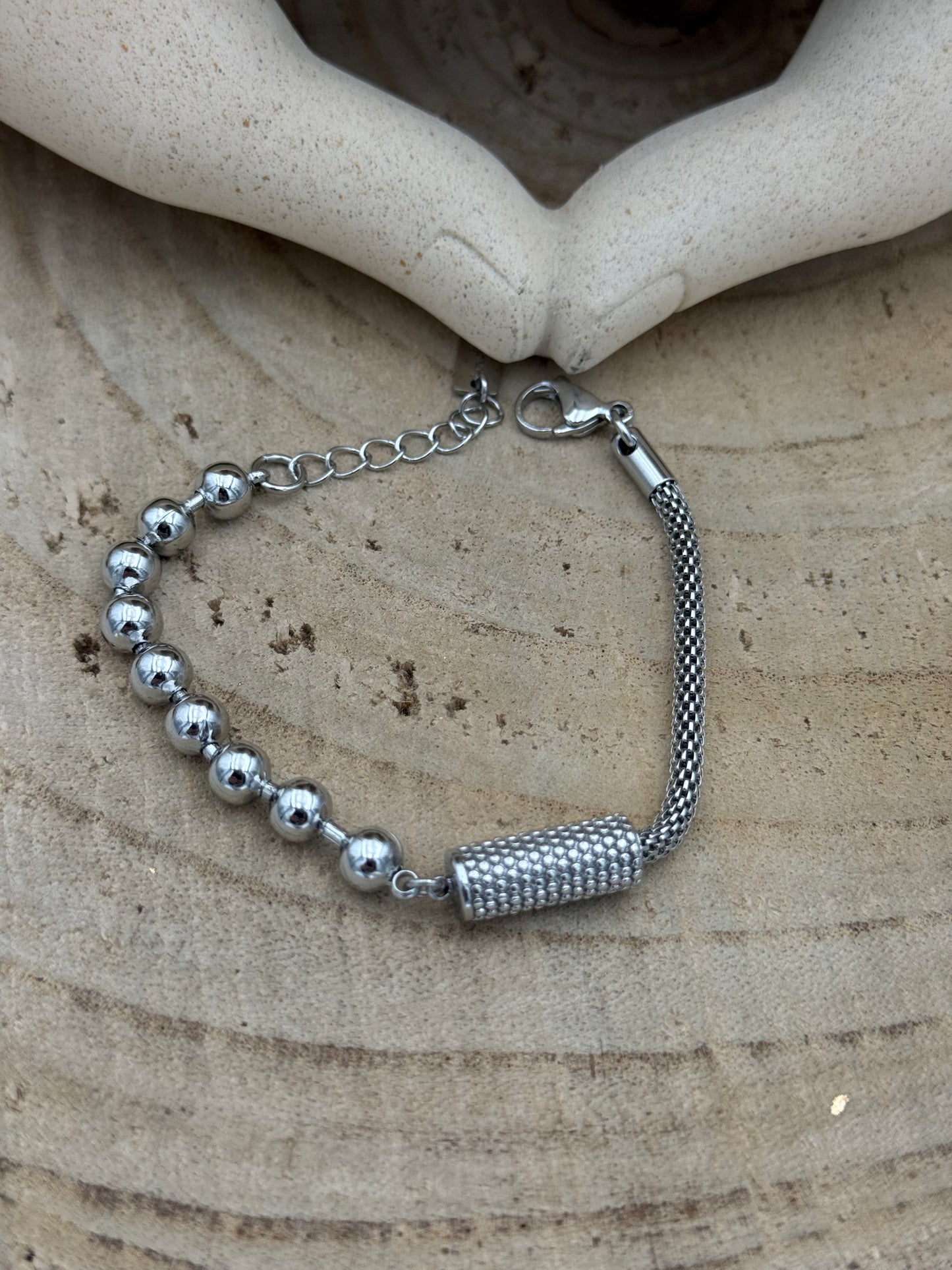 222 🍭 Bracelet Bi Maille