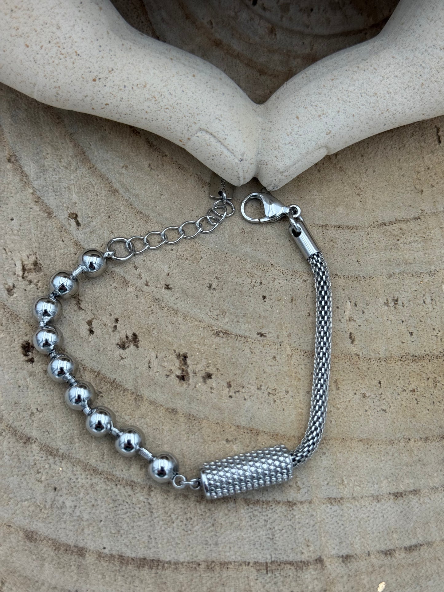 222 🍭 Bracelet Bi Maille
