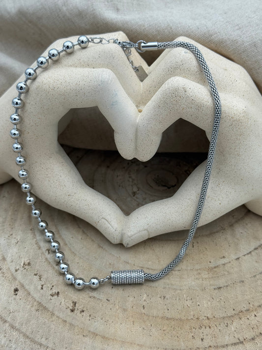 223 🍭 Collier Bi maille