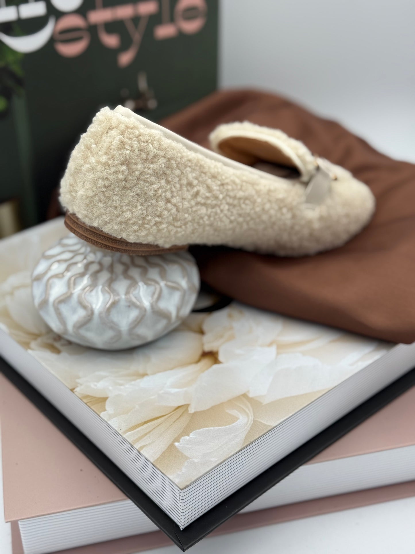 664 🛍️ Mocassin moumoute ☁️