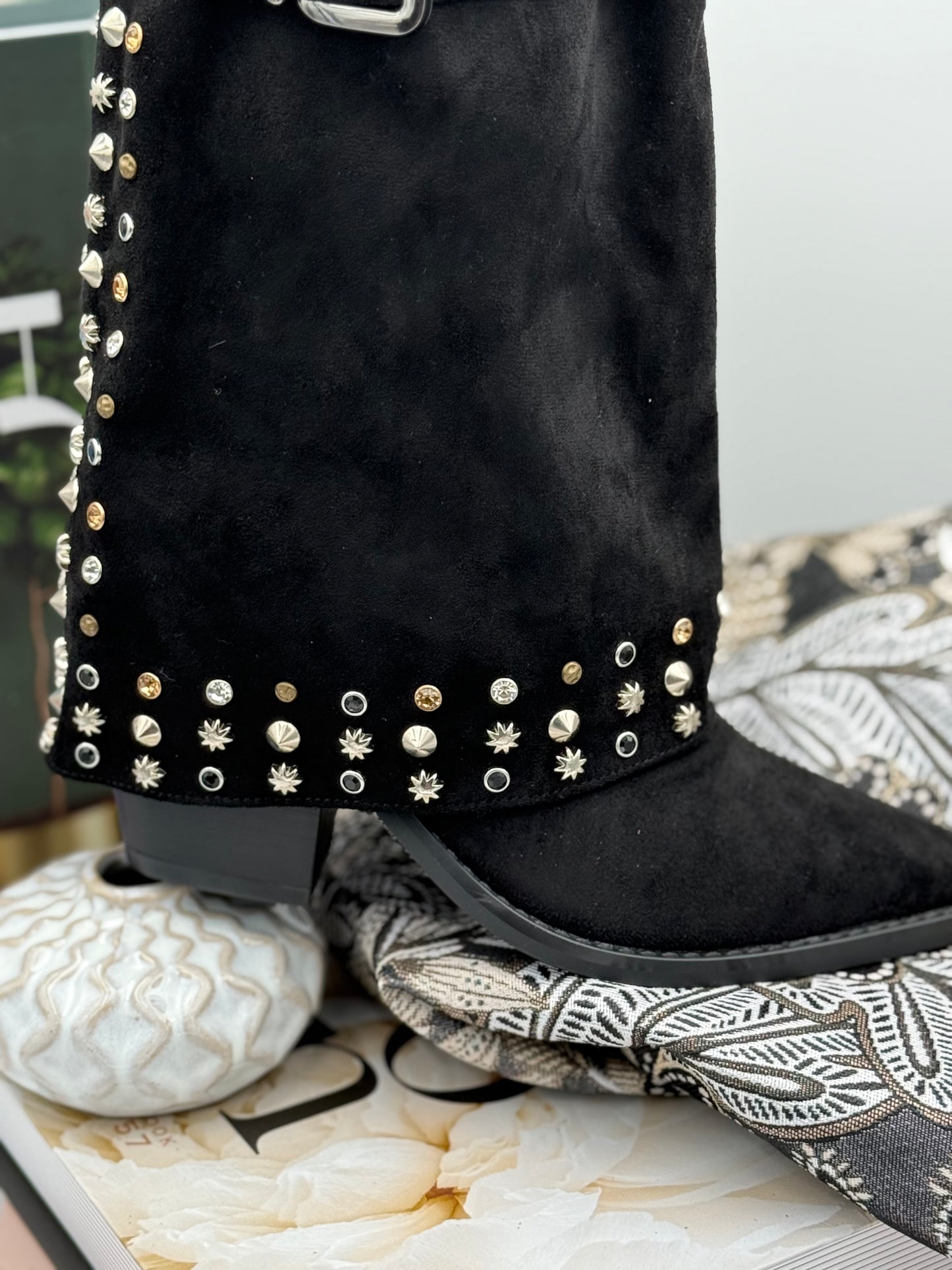 777 🛍️ Botte cloutée Sana 🚸