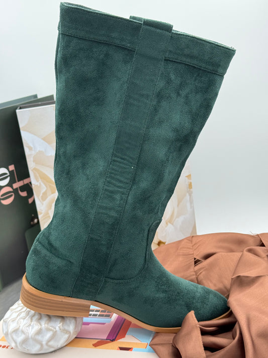 424 🛍️ Botte haute en Suèdine