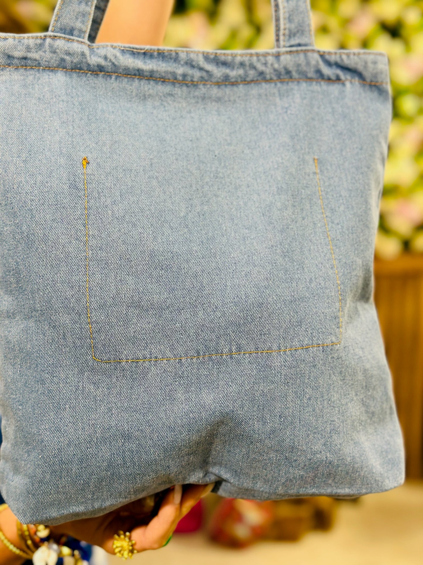 748  🛍️ Sac souple en Jean 👖