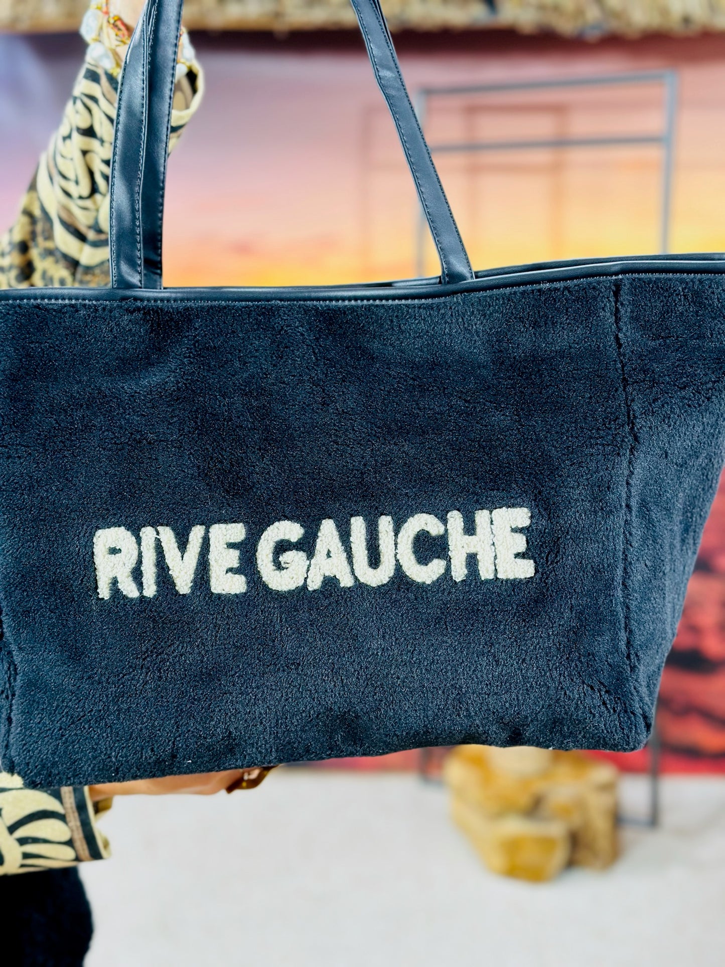 387 🛍️ Sac grand "RIVE GAUCHE" 💧