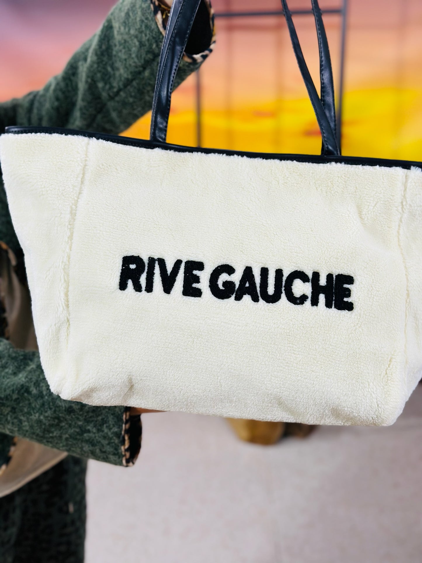 387 🛍️ Sac grand "RIVE GAUCHE" 💧