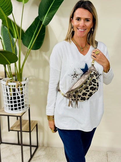 799 🛍️ Banane avec motif animal 🦓