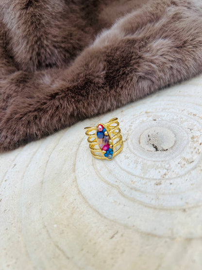 494 🛍️ Bague petite pierre 🤩