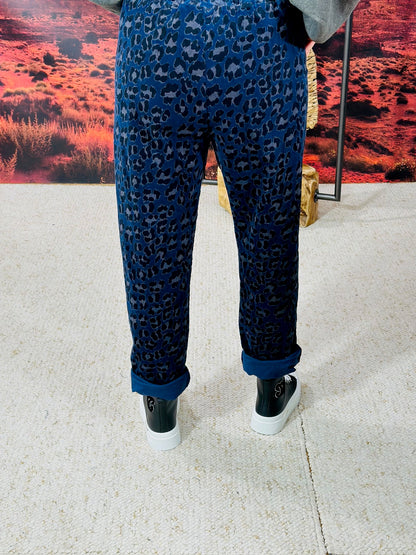 408  🛍️ Pantalon côtelé léopard 🐆