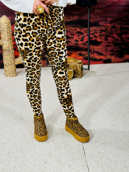 435 🛍️ Leggings Léopard CAMEL 🐆