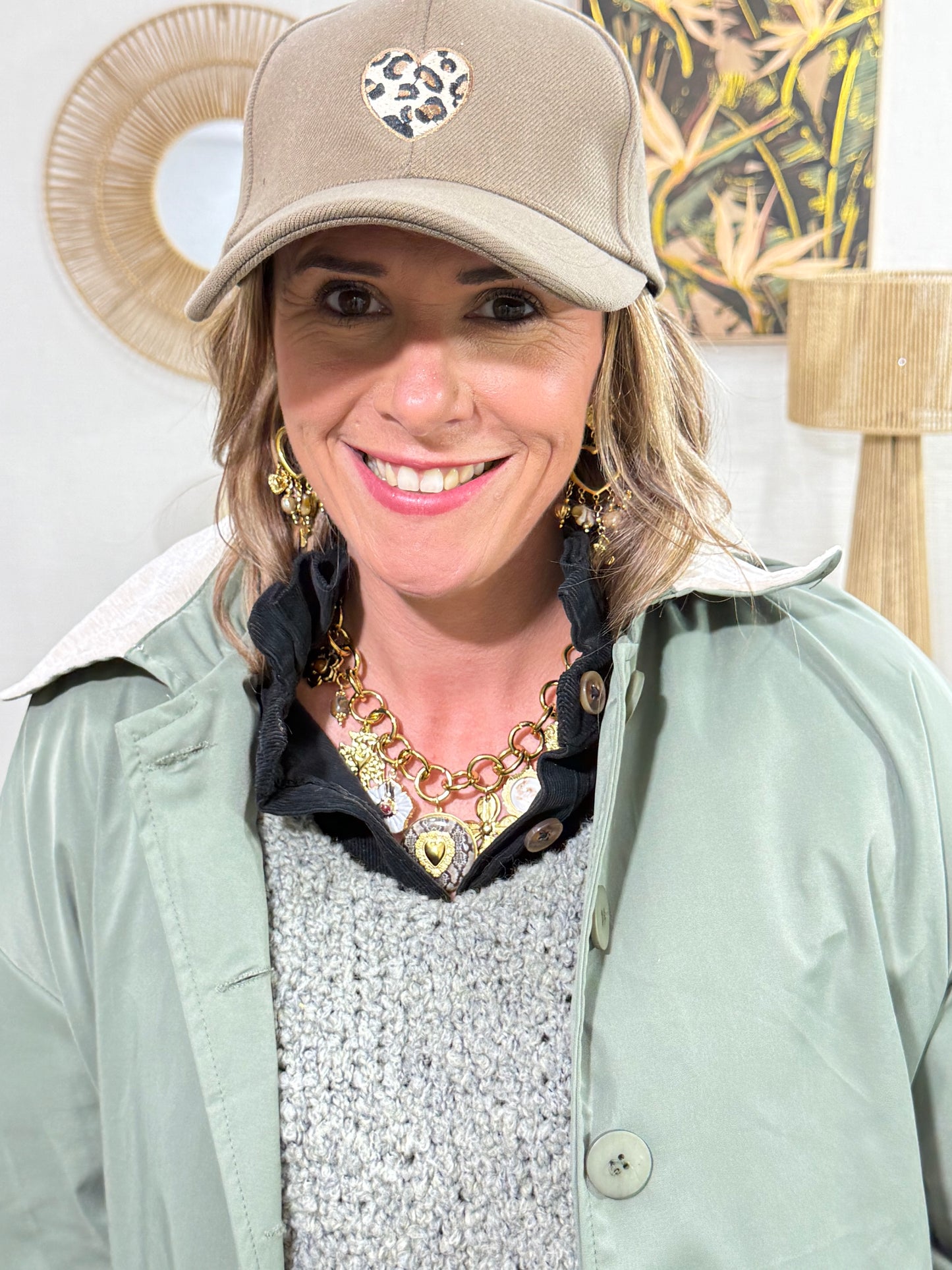 442 🍁 Casquette 🤎 Léopard