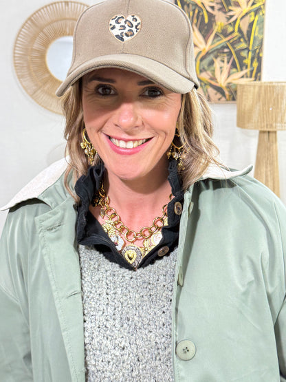 442 🍁 Casquette 🤎 Léopard