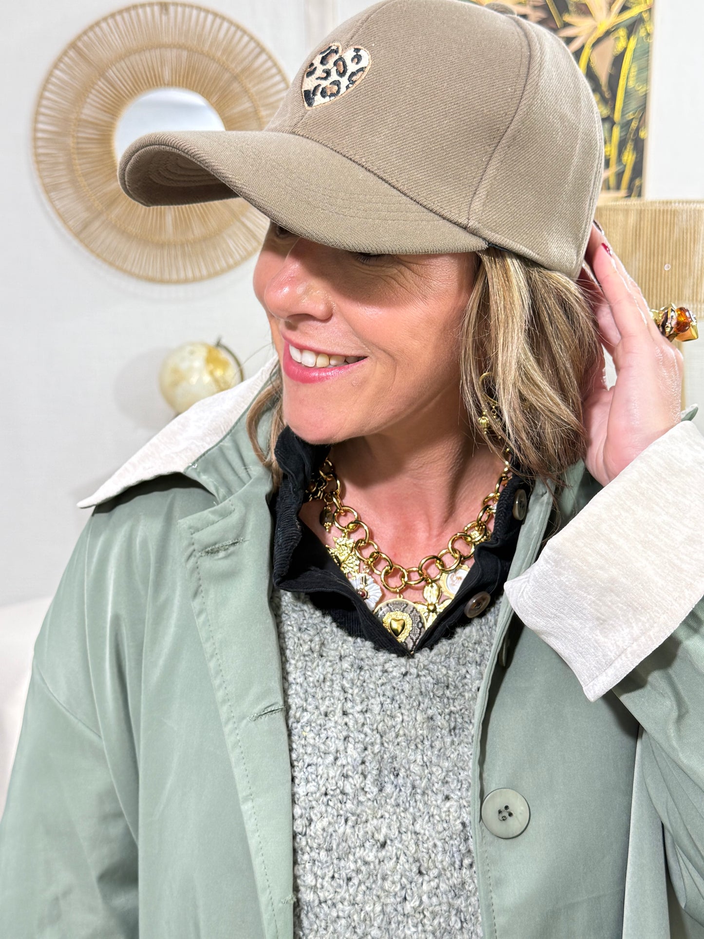 442 🍁 Casquette 🤎 Léopard