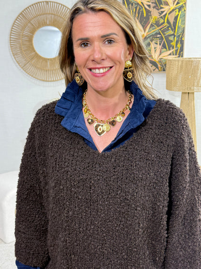 437 🍁 Pull Cosy 💜