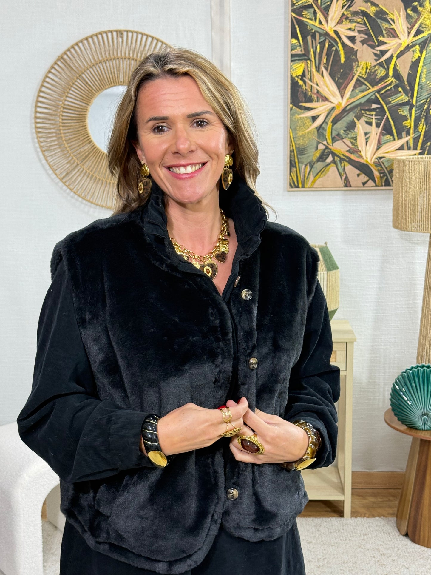 436 🍁 Gilet tout doux