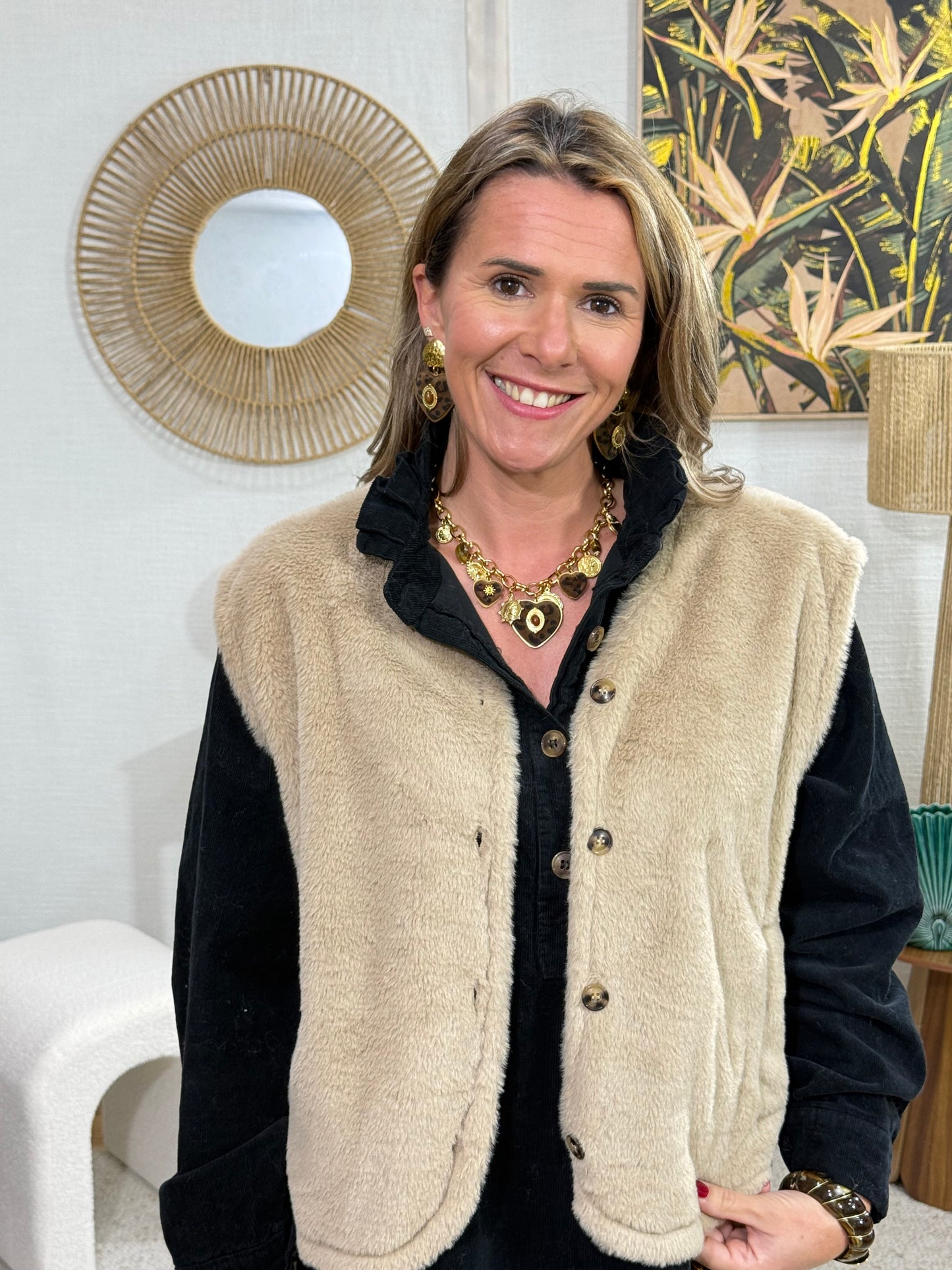 436 🍁 Gilet tout doux