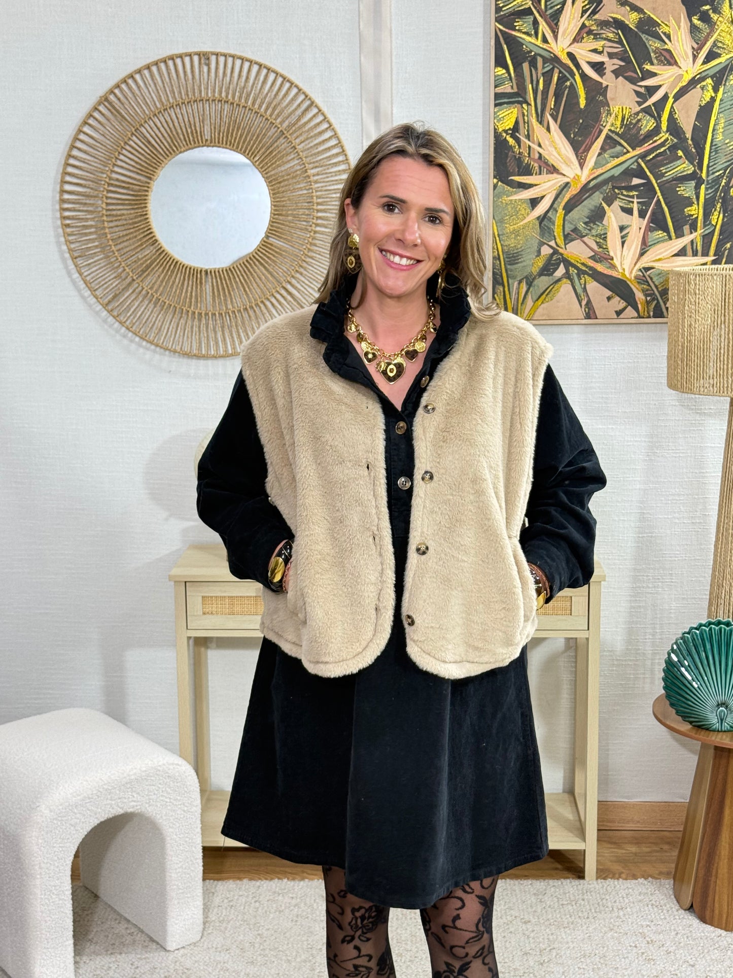 436 🍁 Gilet tout doux