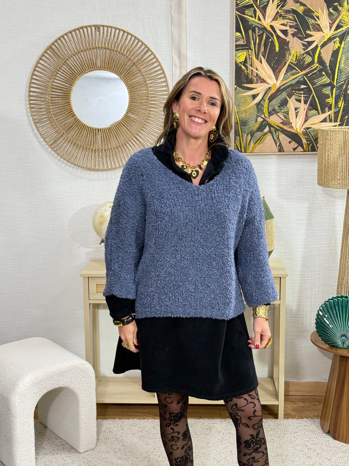 437 🍁 Pull Cosy 💜