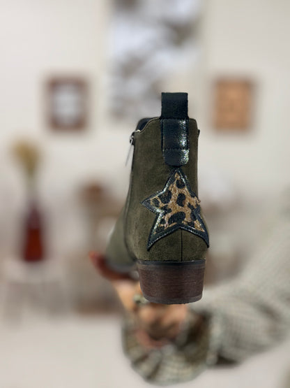 181 🗝️  Bottine Kaki