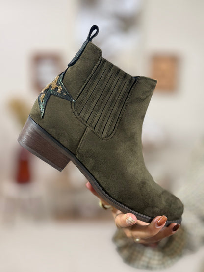 181 🗝️  Bottine Kaki
